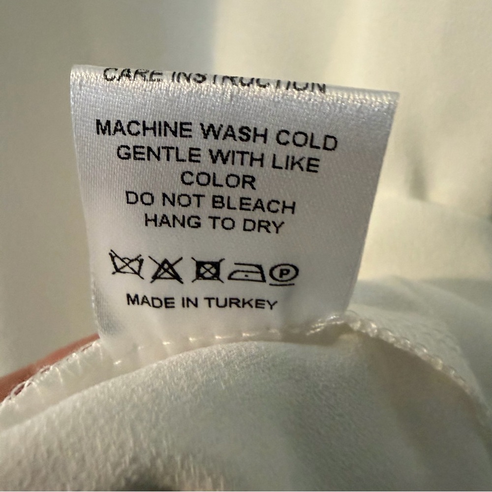 *Rare* Ruti Look in the Back Pleated Blouse Large White Office Work Business - Picture 9 of 11